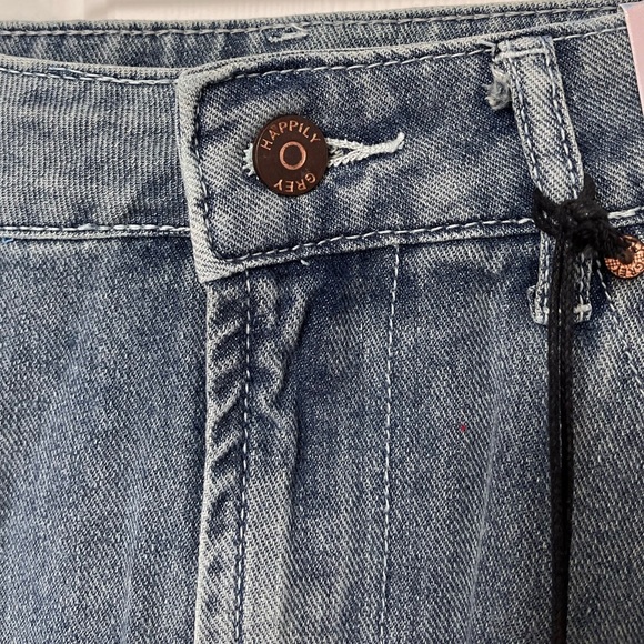 NWT Happily Grey Denim Midi Skirt 30” Waist - Picture 6 of 14